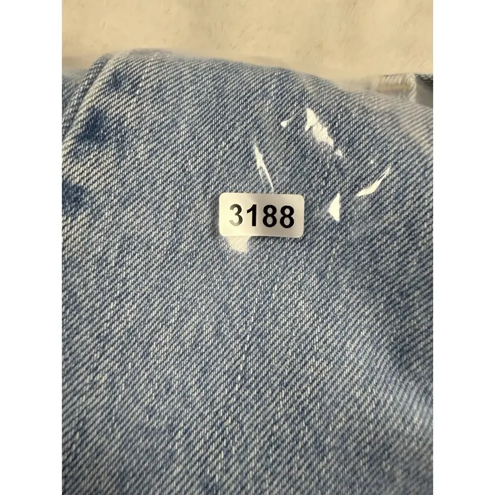 Levis 550 Jeans Mens 40x32 Relaxed Fit Light Wash Blue Denim Cotton